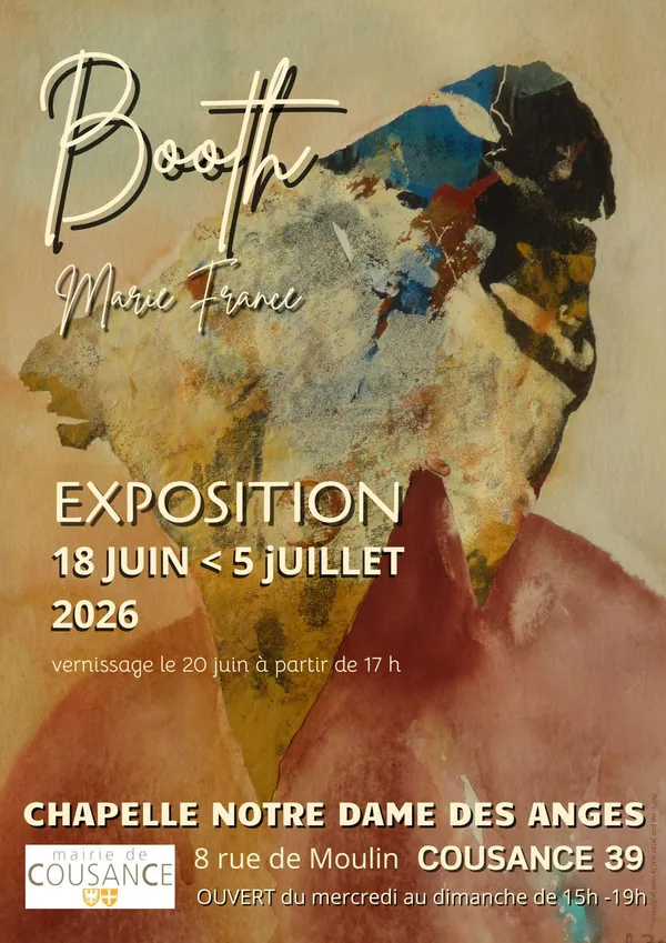 Marie-France Booth expose à la Chapelle Notre Dame des Anges