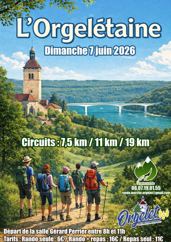 Randonnée l'Orgeletaine