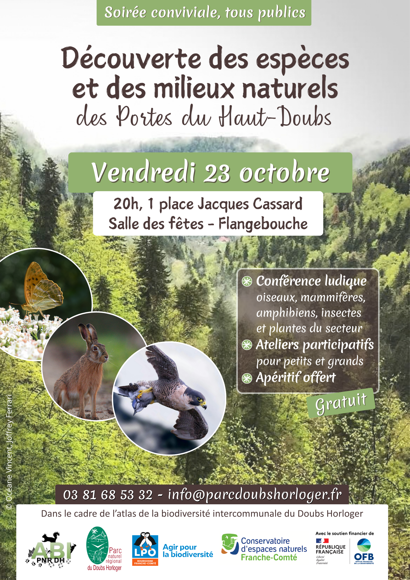 Soirée découverte de la faune et de la flore
