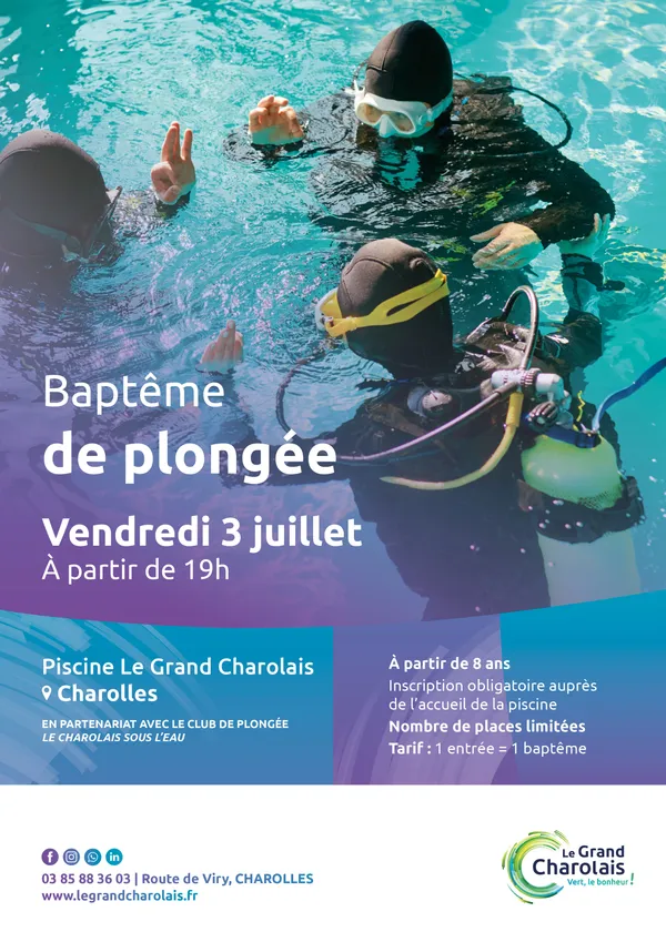 Baptêmes de plongée