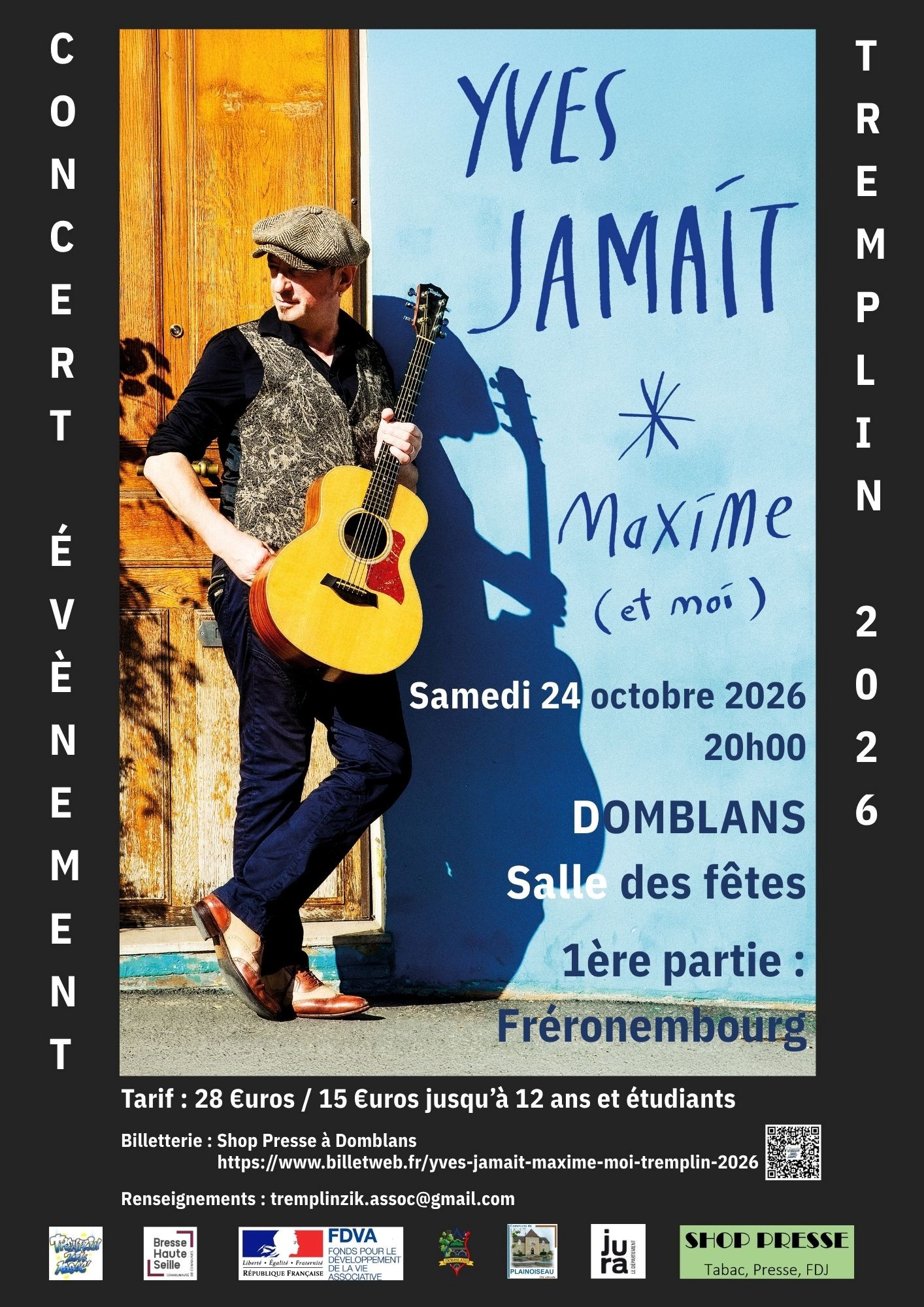 Concert événement - Tremplin 2026