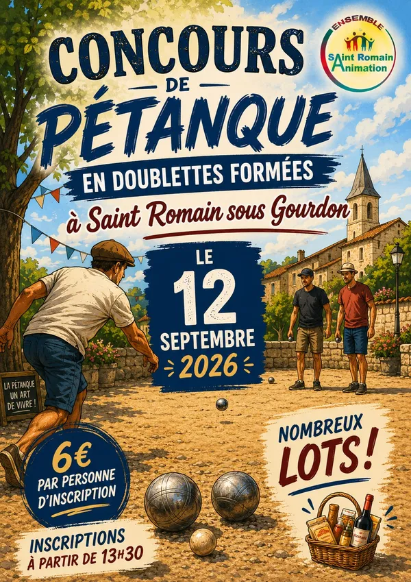Concours de pétanque
