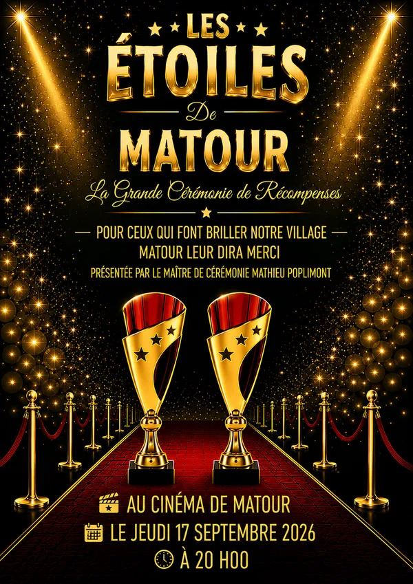 Les étoiles de Matour