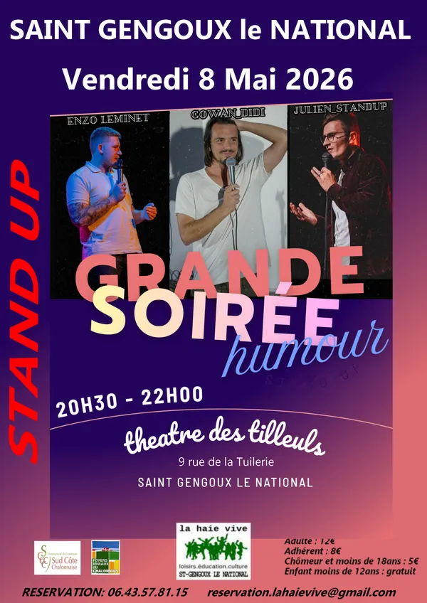 STAND UP... grande soirée humour
