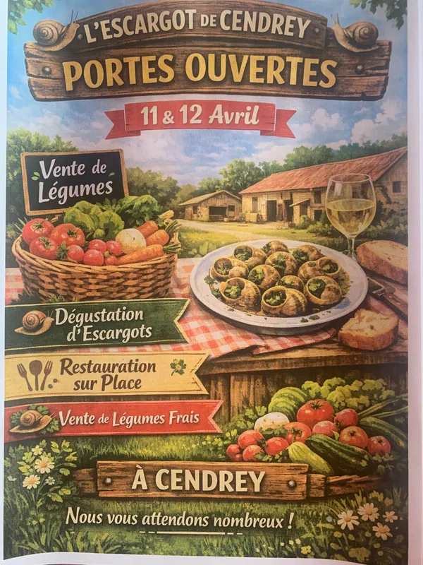 L'Escargot de Cendrey Portes Ouvertes 
