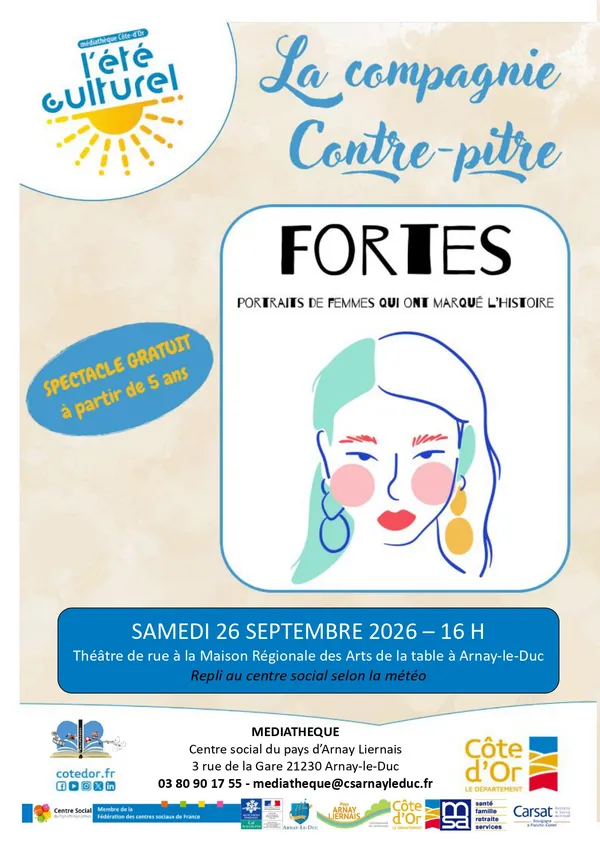 Été culturel : spectacle "Fortes"