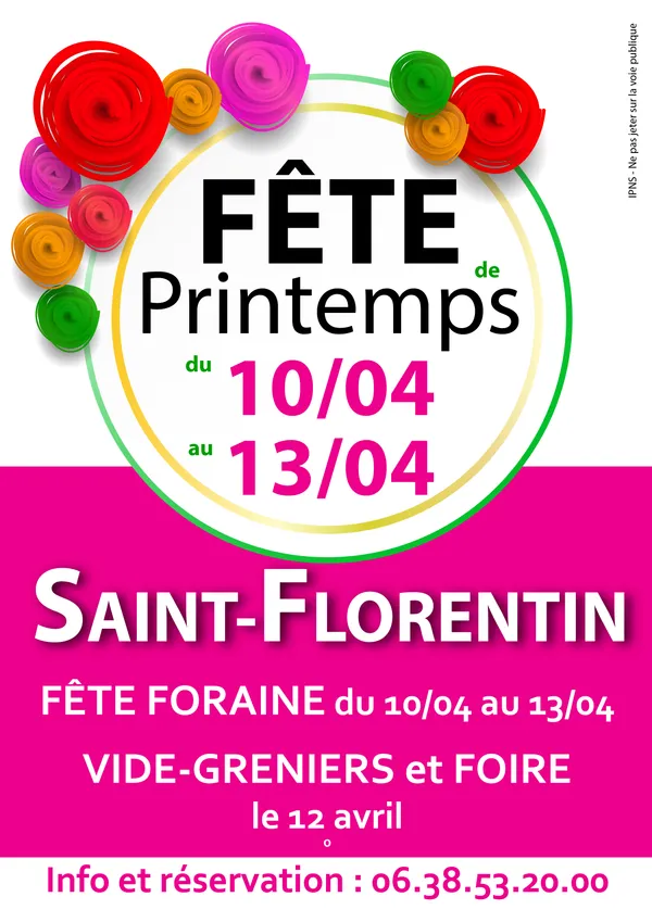Fête de printemps de Saint-Florentin
