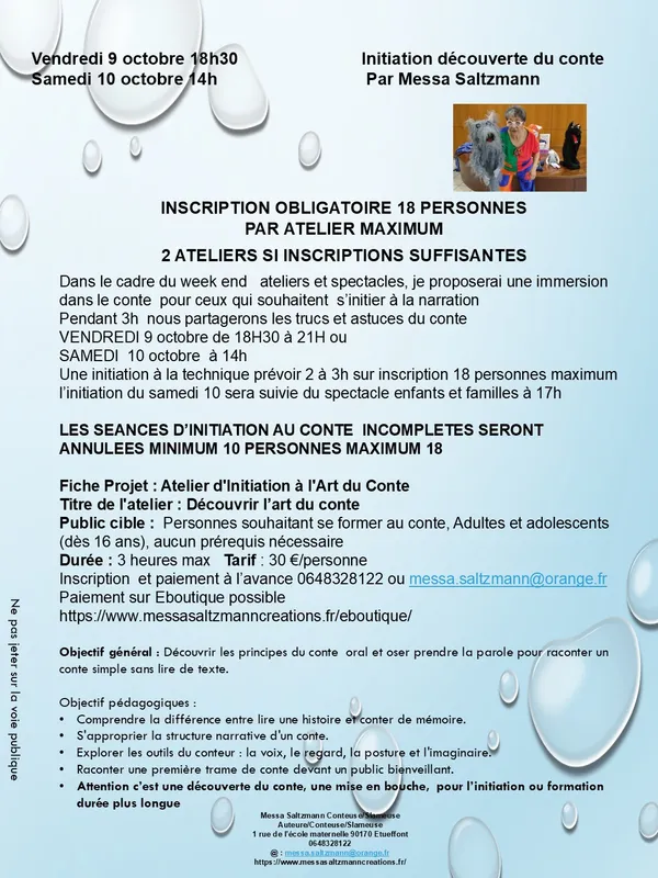 Initiation découverte du conte
