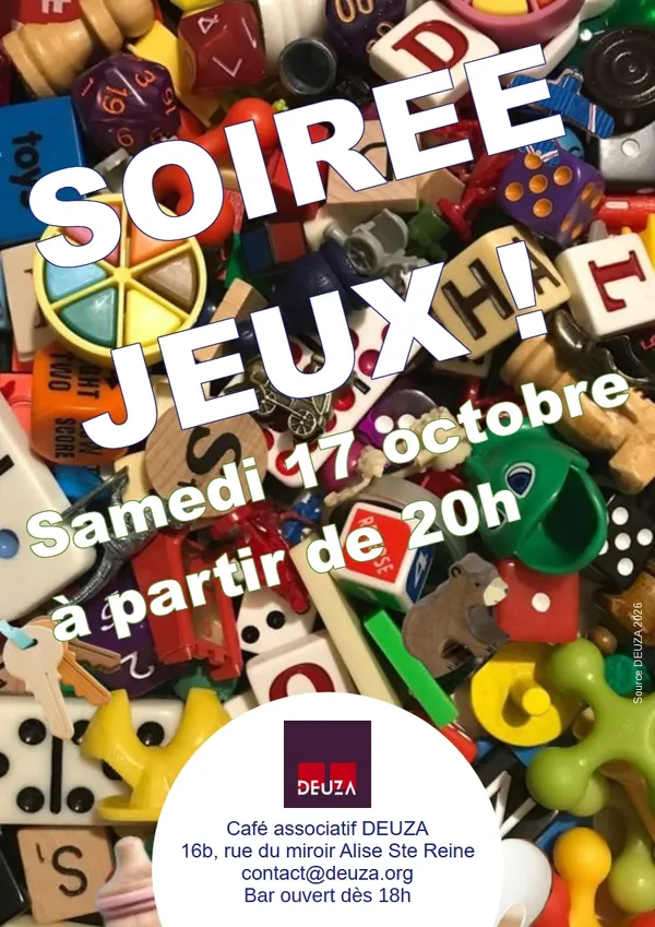 Soirée jeux de société