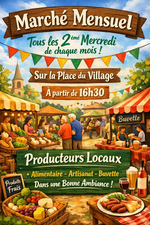 Marché mensuel