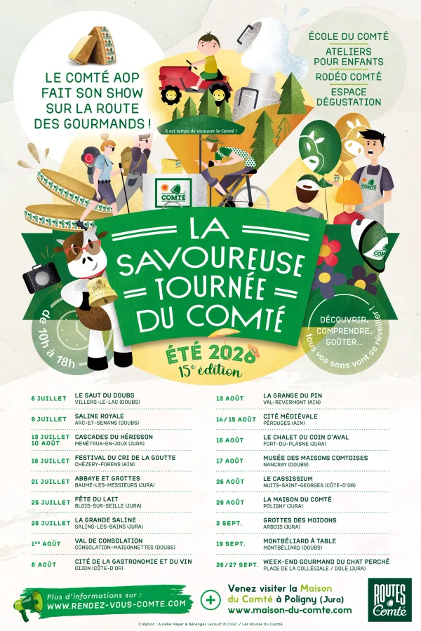 La Savoureuse Tournée du Comté
