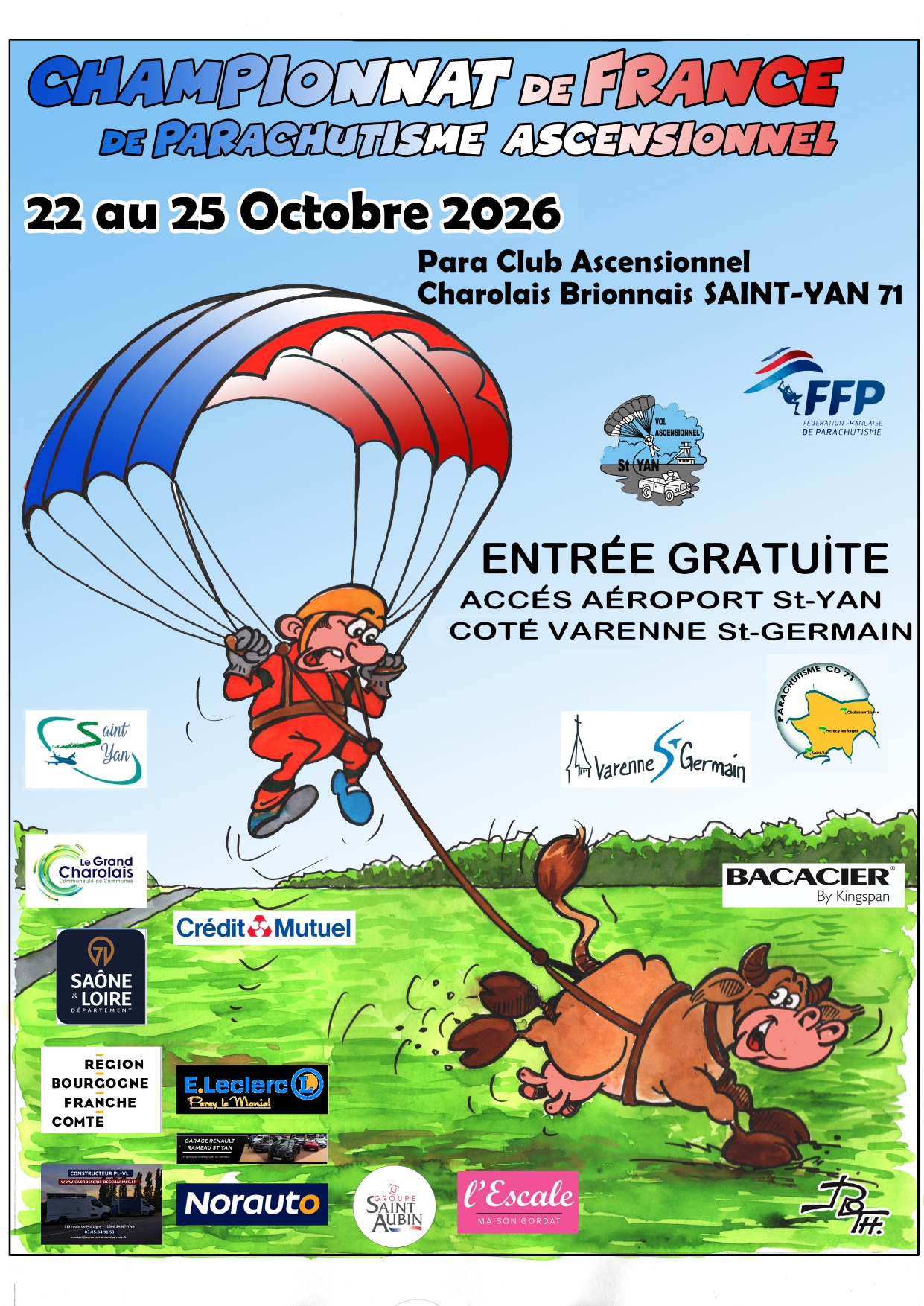 Championnat de France de Parachutisme Ascensionnel 2026