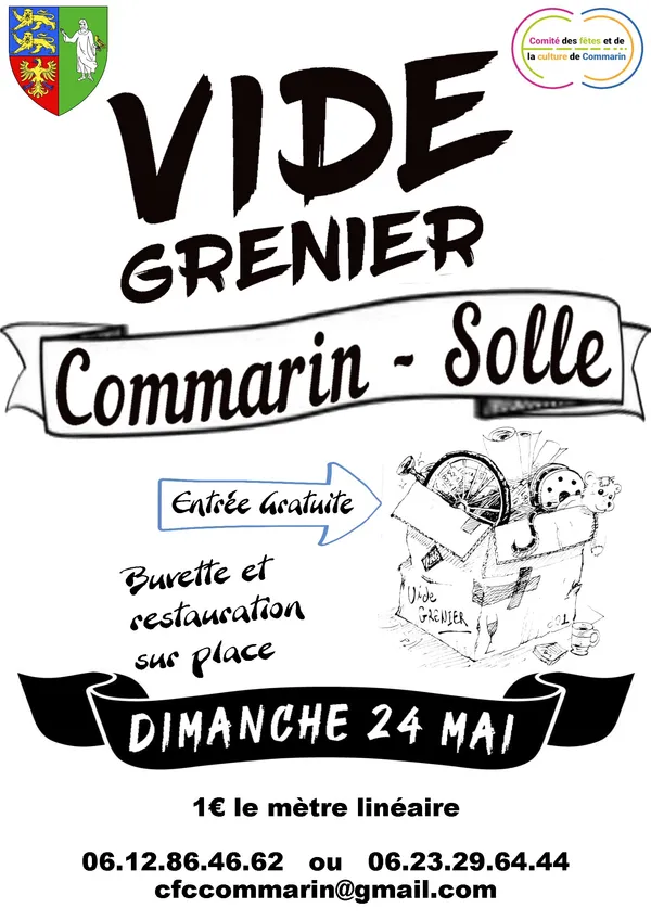 Vide Grenier annuel de Commarin-Solle