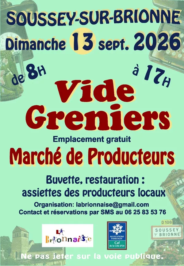 Vide-greniers et marché de producteurs