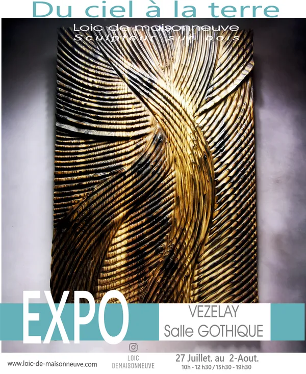 Exposition de sculpture sur bois - L. de Maisonneuve