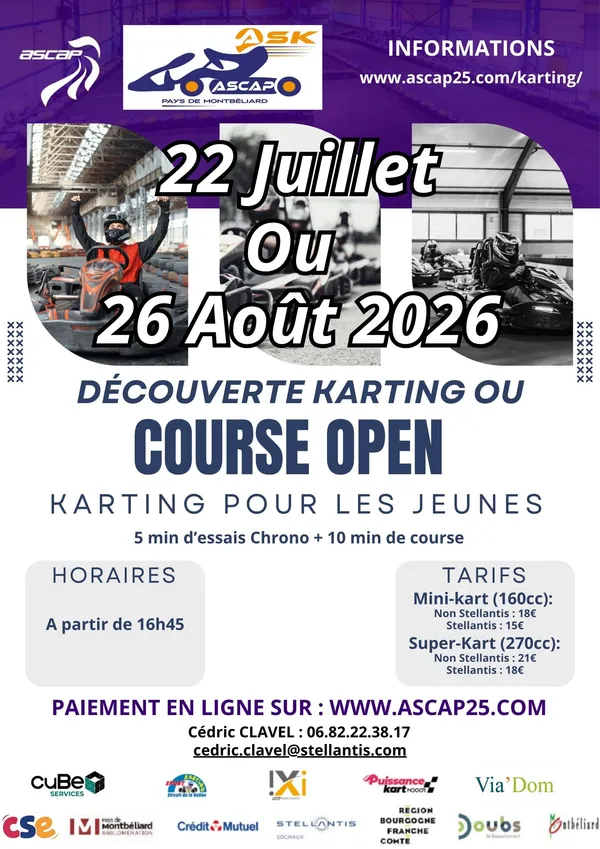 Découverte Karting