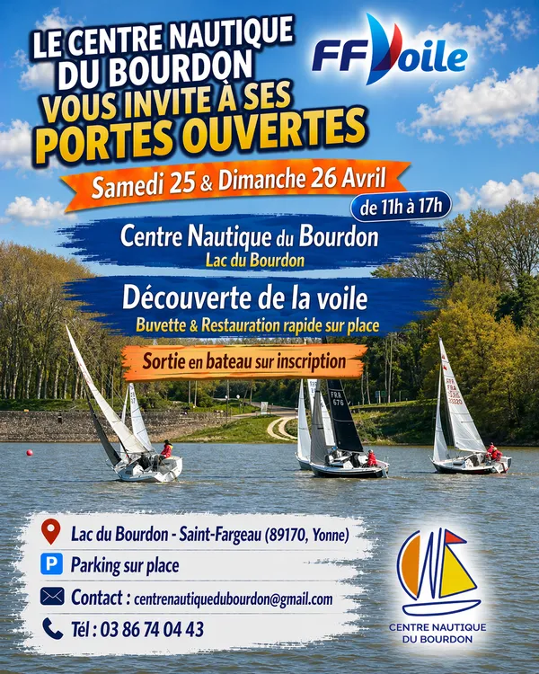 Portes ouvertes du centre nautique du Bourdon