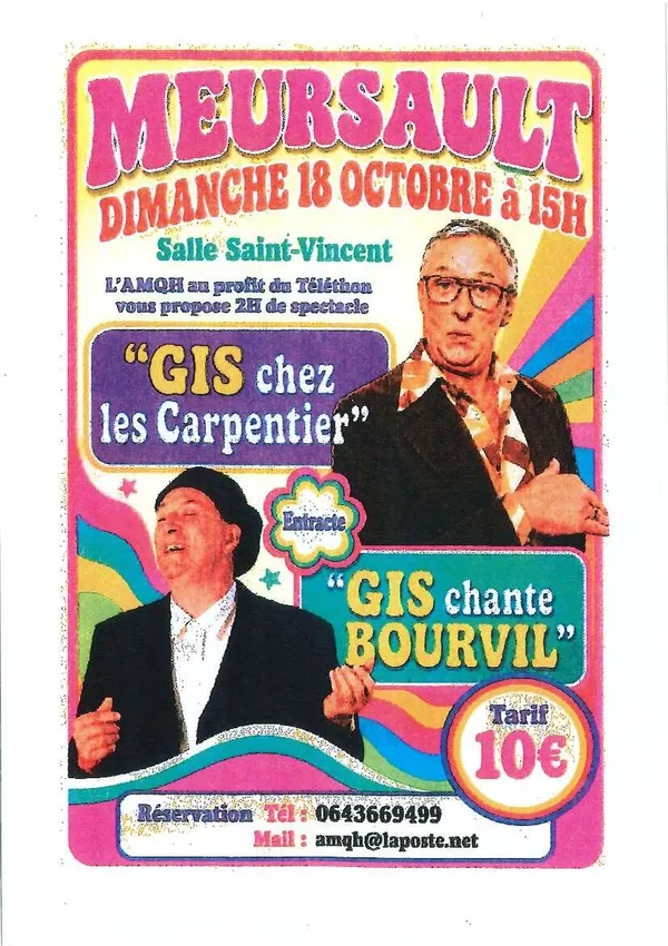 GIS chez les Carpentier et GIS chante Bourvil