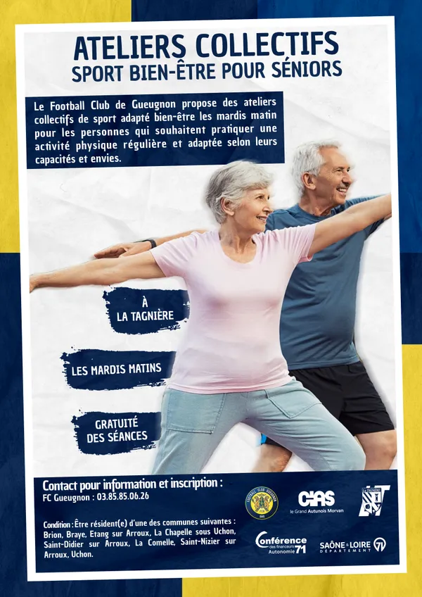 Activité physique adaptée - sport bien être séniors (et plus jeunes si dispo...)