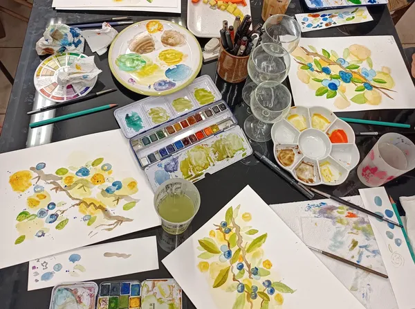 Apéro - Aquarelle