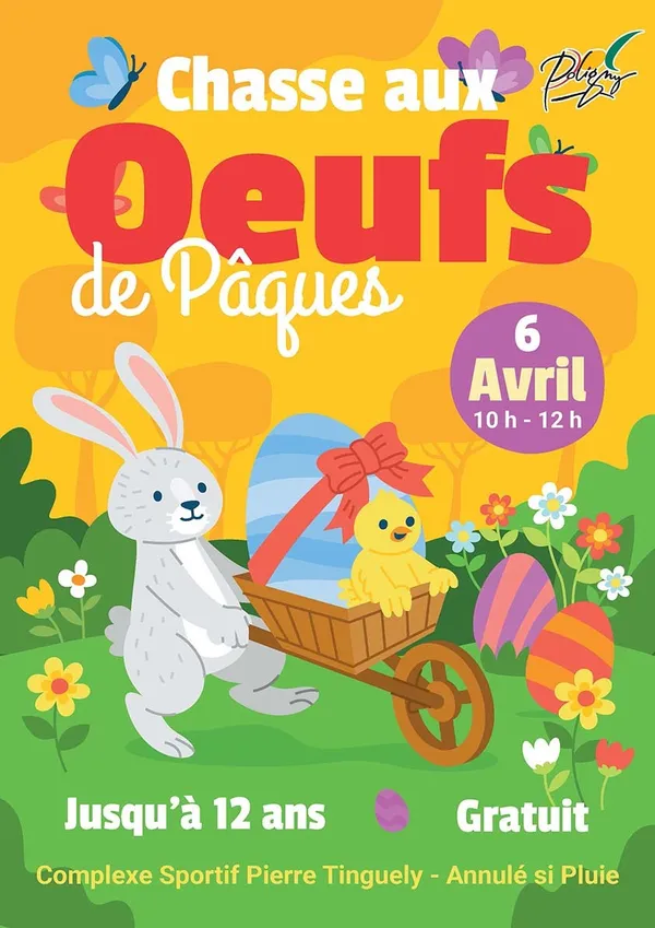Chasse aux oeufs de Pâques