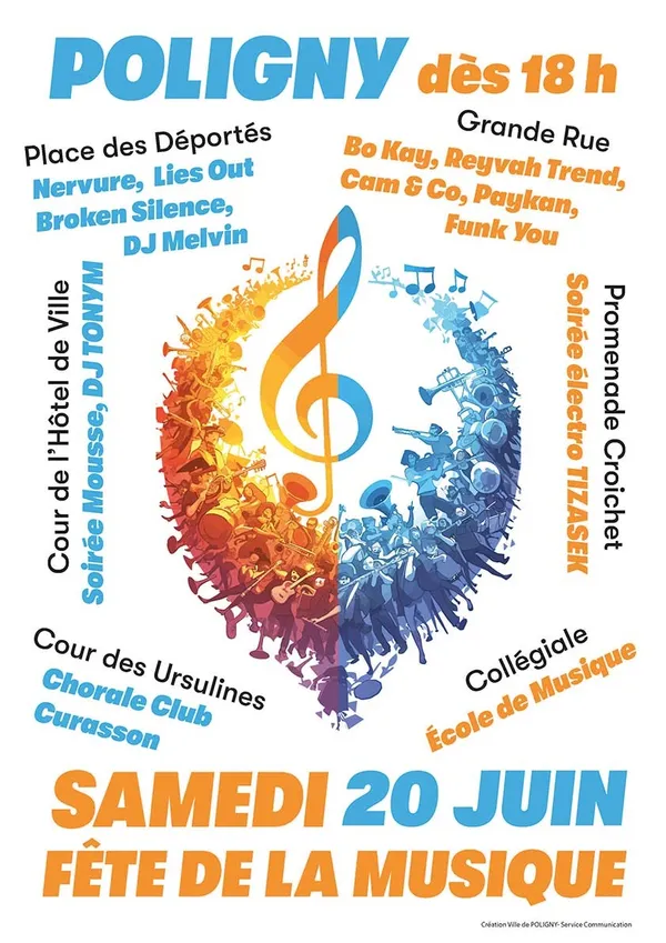 Fête de la musique  Poligny