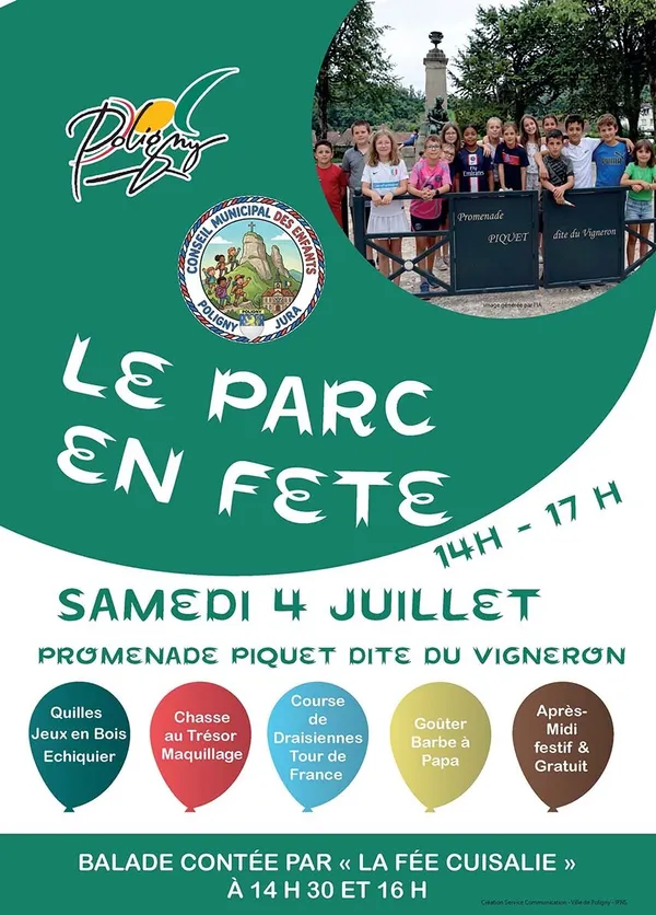 Le parc en fête