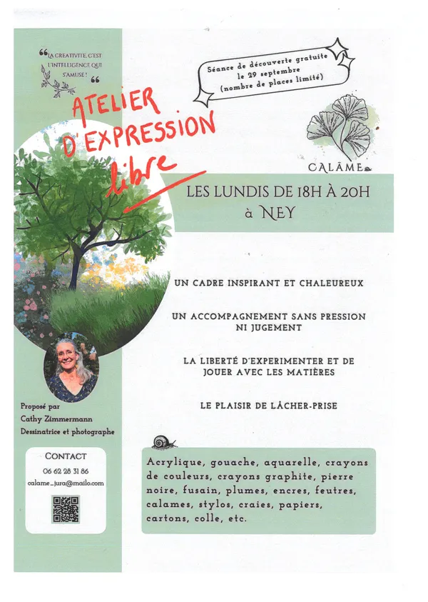Atelier d'expression libre