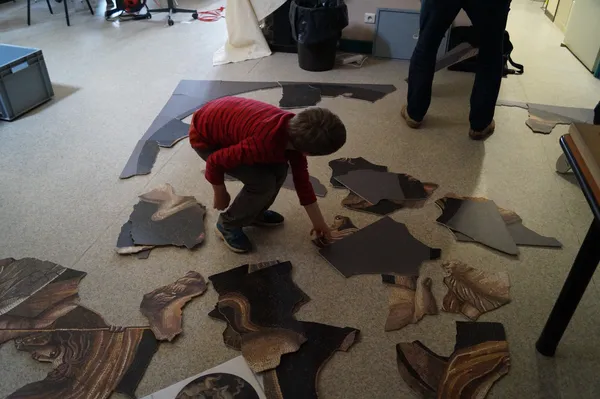 Les vacances des 4/6 ans: Visite Tactile "La maison gallo-romaine"