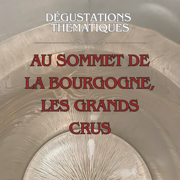 Dégustation thématique : Au sommet de la Bourgogne, les Grands Crus