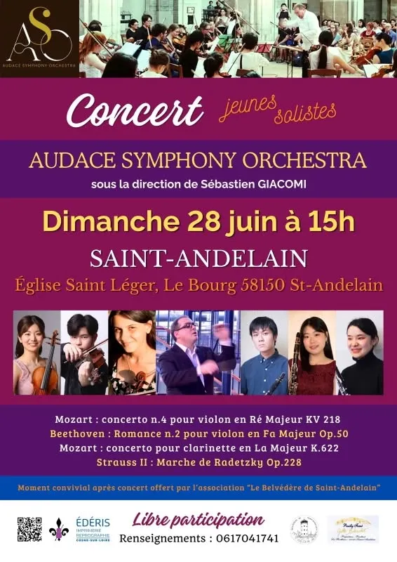 Concert de l’Audace Symphony Orchestra