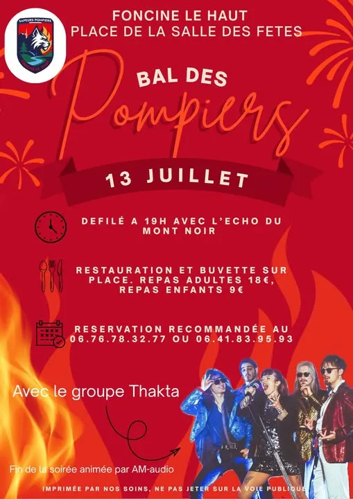 Bal des Pompiers