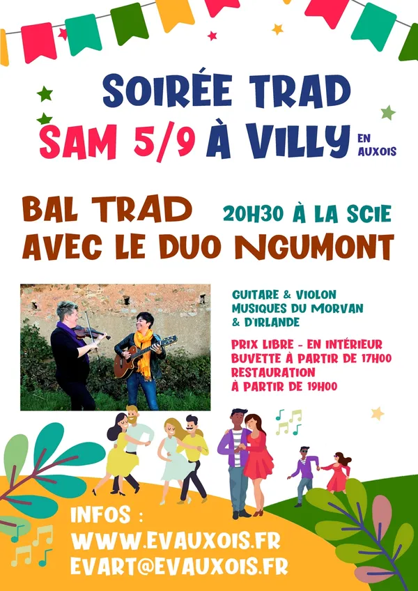 Bal trad avec le duo Ngumont