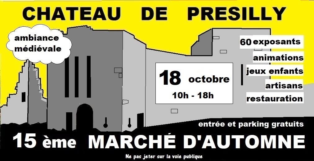 Marché médiéval d'automne