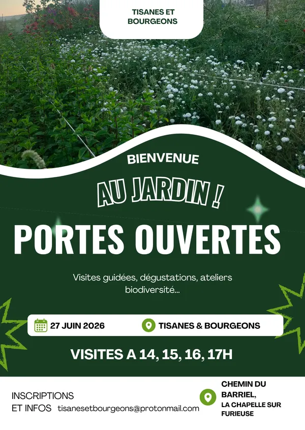 Bienvenue au jardin !