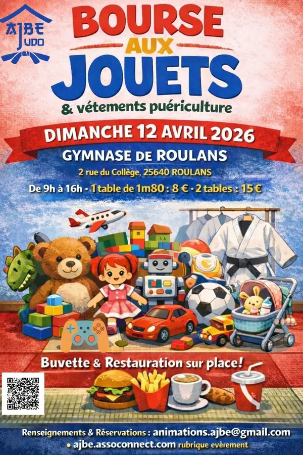 Bourse aux jouets, aux vêtements et puériculture