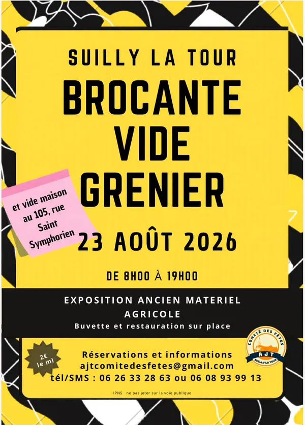 Brocante vide-greniers
