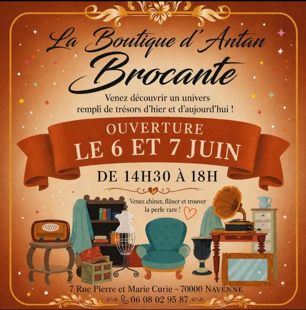 La Brocante de la boutique d'Antan