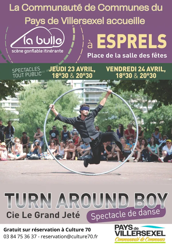Spectacles LA BULLE - Cie Le Grand Jeté