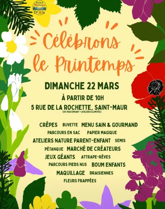 Célébrons le printemps