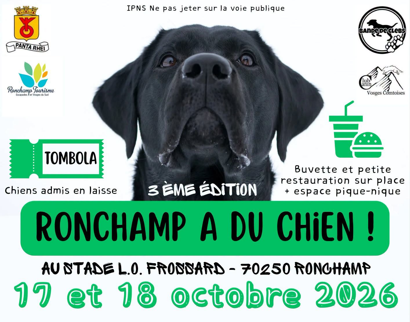 Ronchamp a du Chien !