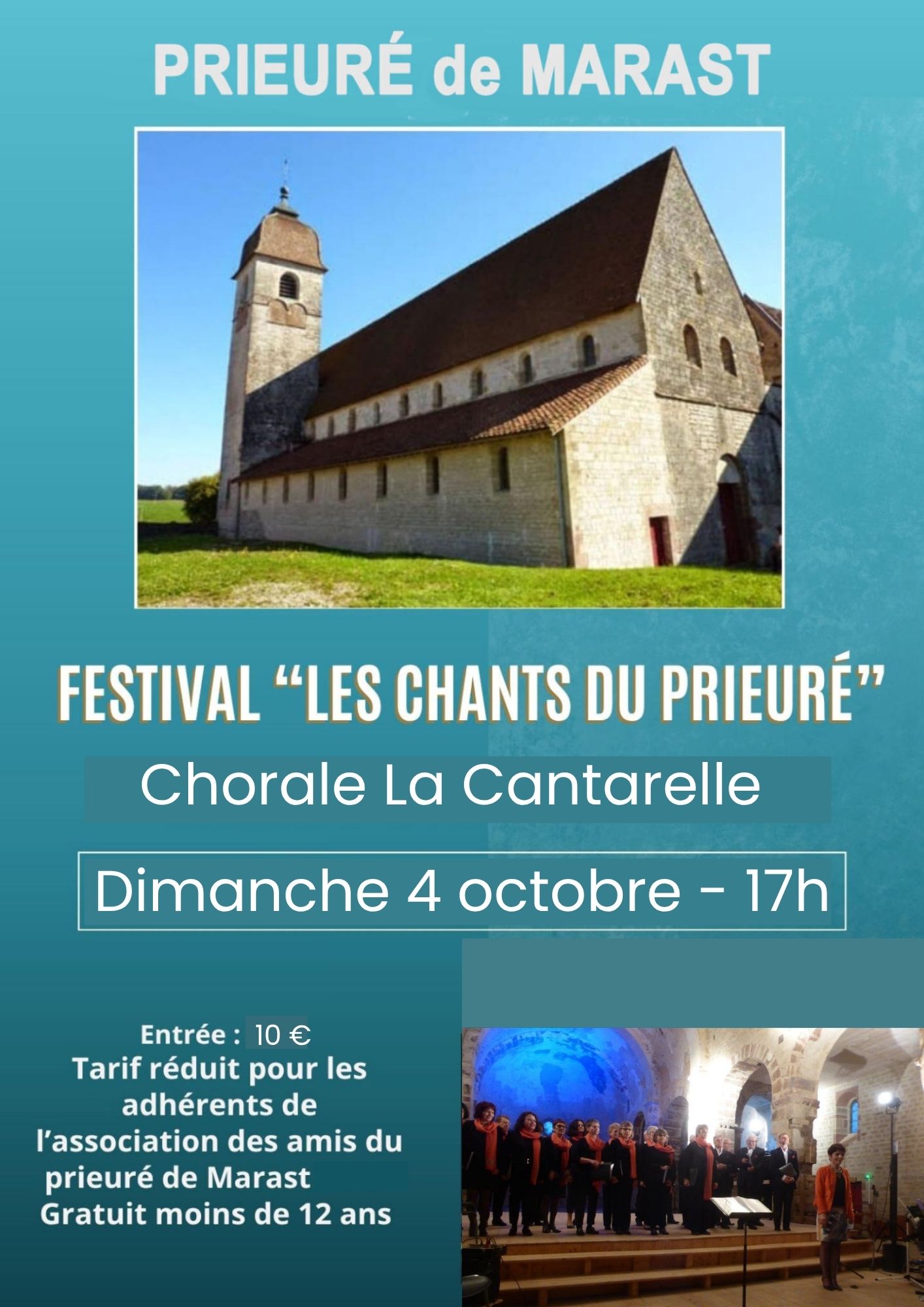 Chorale au Prieuré de Marast