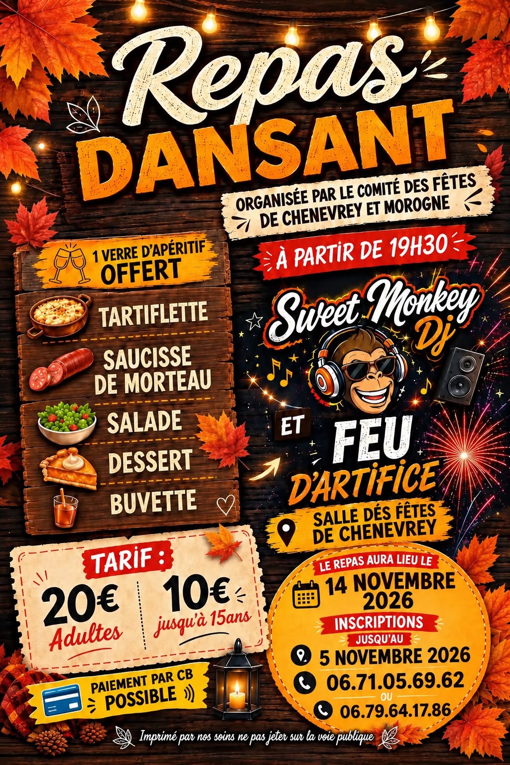 Repas dansant