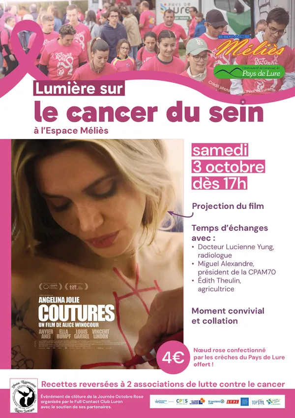 Lumière sur le cancer du sein à l'Espace Méliès