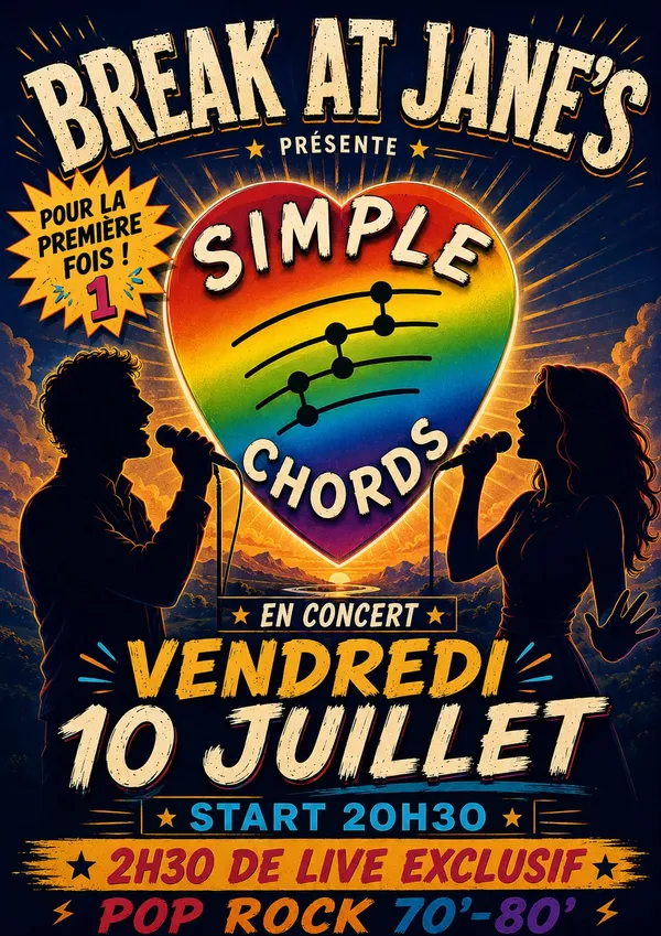 concert en live "SIMPLE CHORDS"