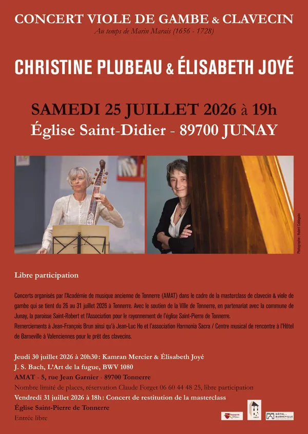 Concert viole de gambe et clavecin
