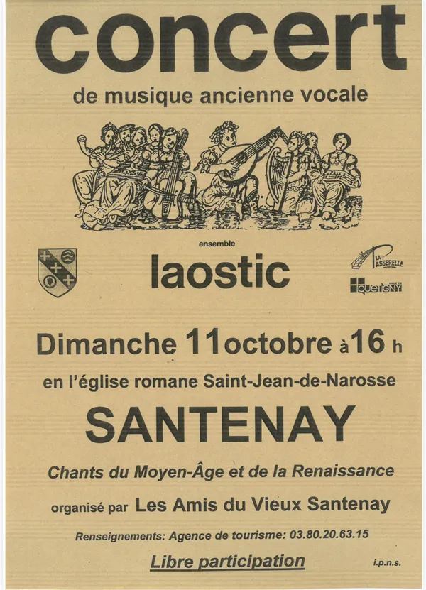 Concert de musique ancienne vocale