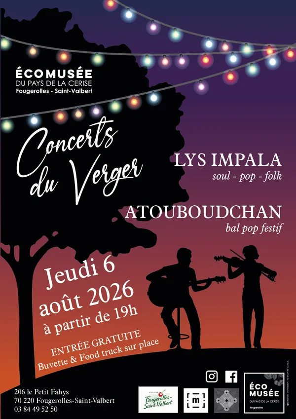 Concerts du verger