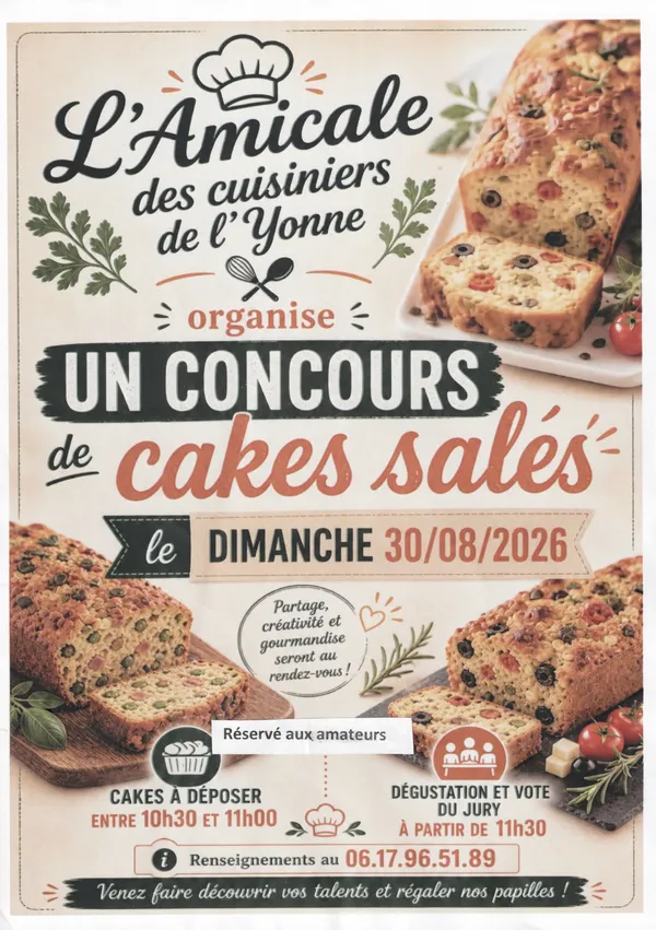 Concours de cakes salés