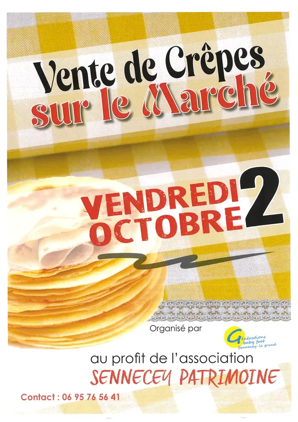 Vente de crêpes